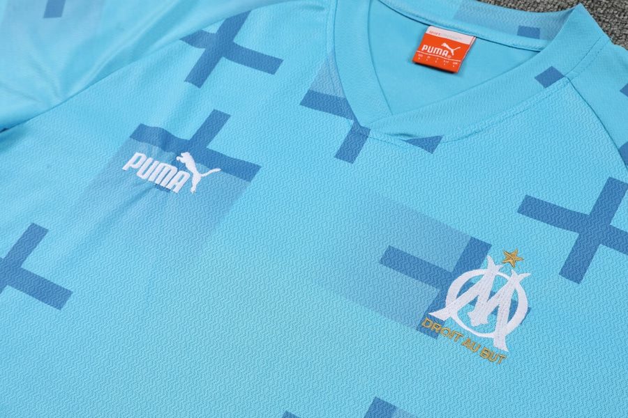 Kit OM Marseille training bleu 2023/24