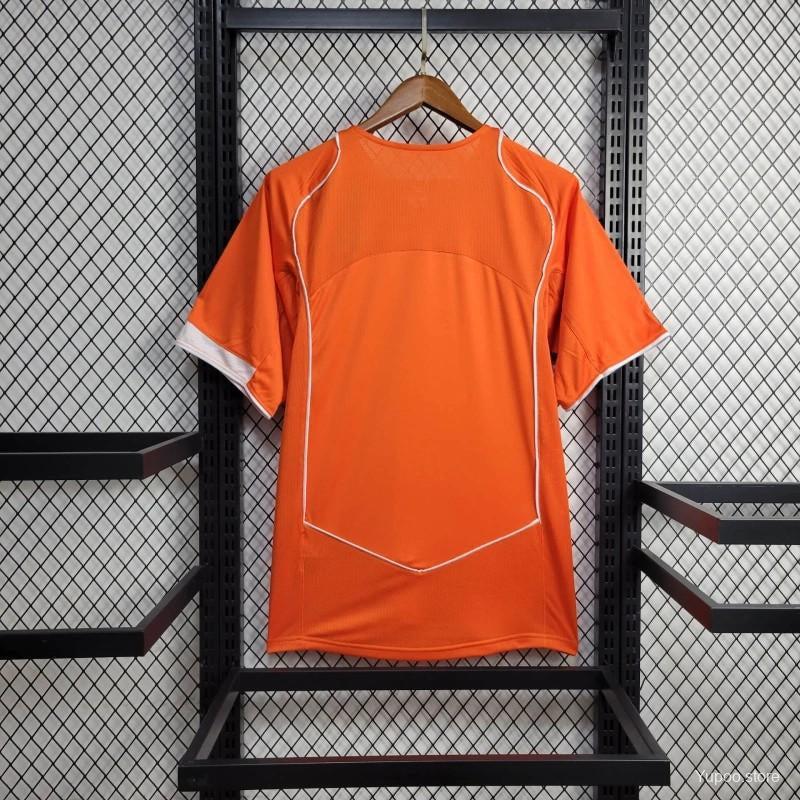 Maillot football Pays-Bas Netherlands Holland domicile 2004