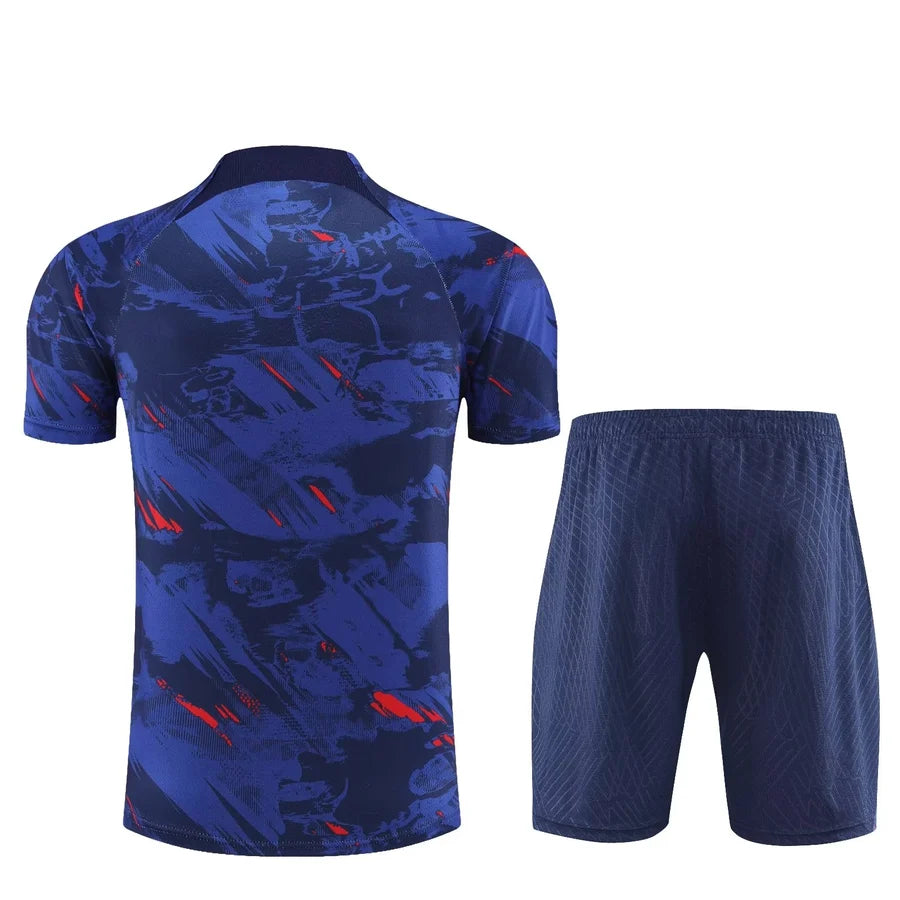 Kit ensemble football Angleterre/Englang training bleu 2023/24