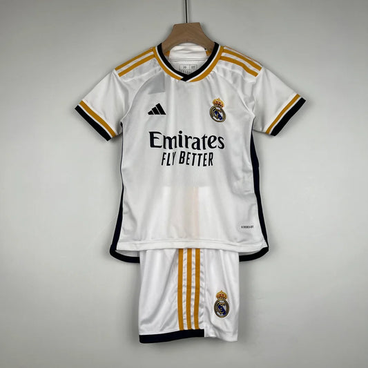 Kit ensemble football Real Madrid domicile adulte enfant 2023/24