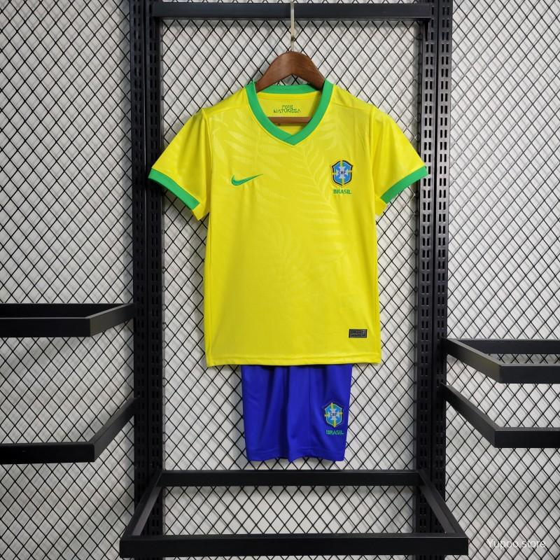 Kit ensemble football Brésil/Brazil domicile 2023/24