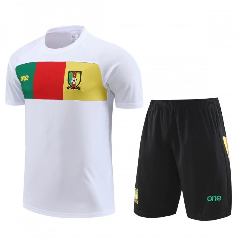 Kit Cameroun blanc 2023/24