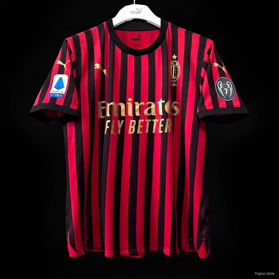 Maillot football Milan AC domicile 2019/20 120e anniversaire