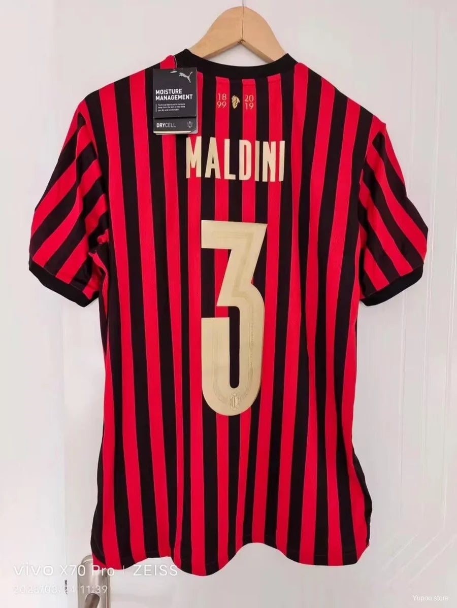 Maillot football Milan AC domicile 2019/20 120e anniversaire