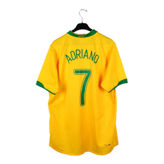Maillot football Brésil Brazil domicile 2006/07 ADRIANO #7