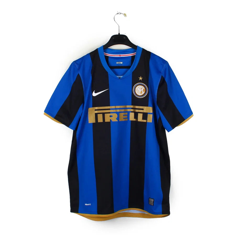 Maillot football Inter Milan domicile 2008/09 J. ZANETTI #4