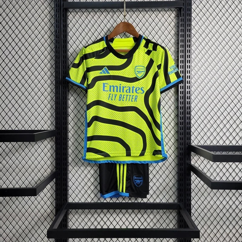 Kit ensemble football Arsenal extérieur 2023/24