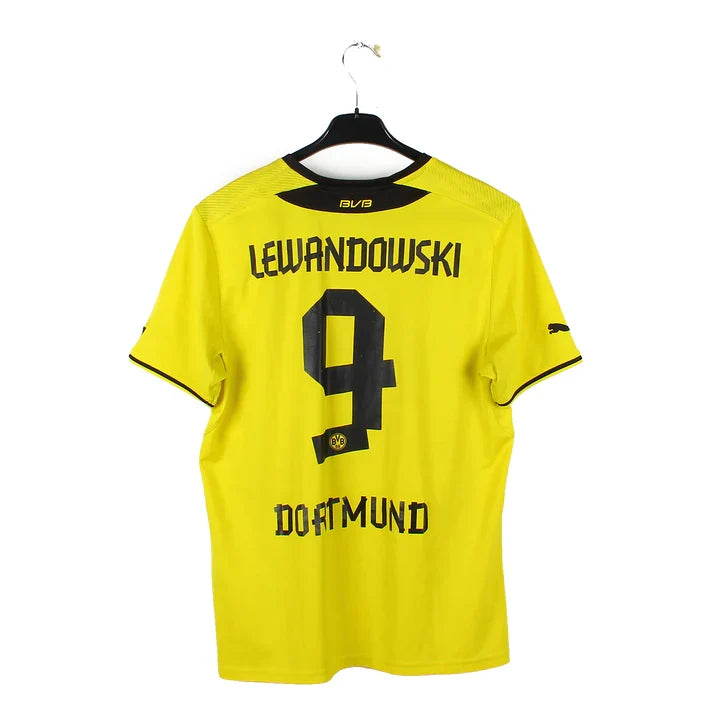 Maillot football Dortmund domicile 2013/14 LEWANDOWSKI #9