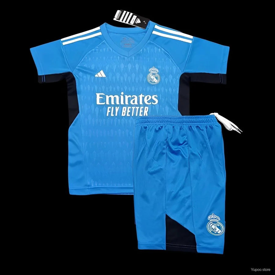 Kit ensemble football Real Madrid Gardien Goalkeeper 2023/24