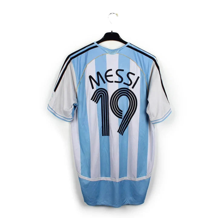 Maillot football Argentine/Argentina domicile 2005/07 MESSI #19