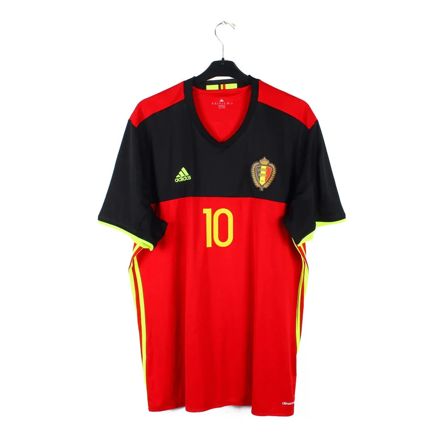 Maillot football Belgique/Belgium domicile 2016/17 E. HAZARD #10