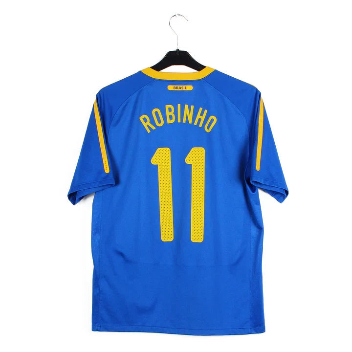 Maillot football Brésil Brazil extérieur 2010/11 ROBINHO #11