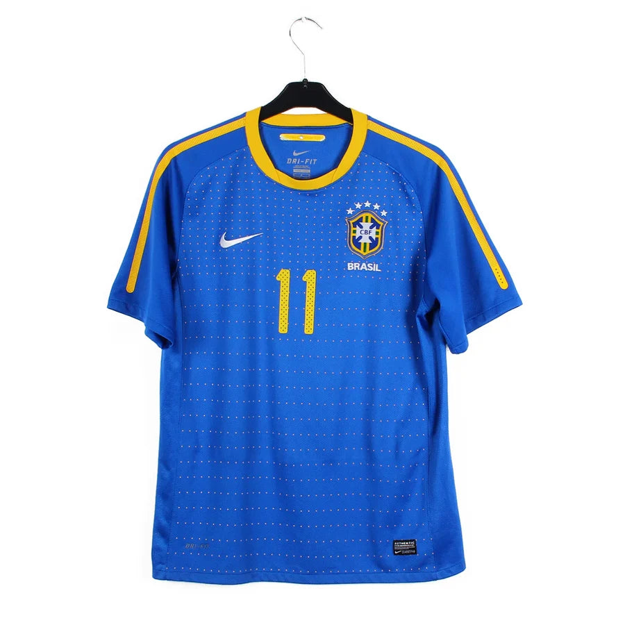 Maillot football Brésil Brazil extérieur 2010/11 ROBINHO #11