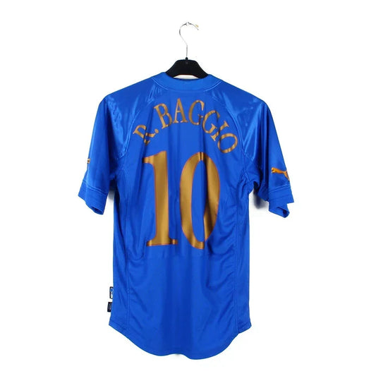 Maillot football Italie/Italia domicile 2004/06 R. BAGGIO #10