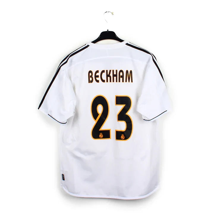 Maillot football Real Madrid domicile 2003/04 BECKHAM #23