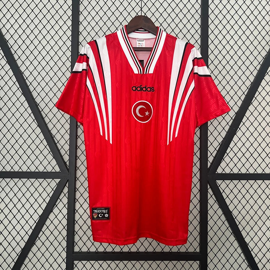 Maillot football Turquie Türkiye domicile 1996