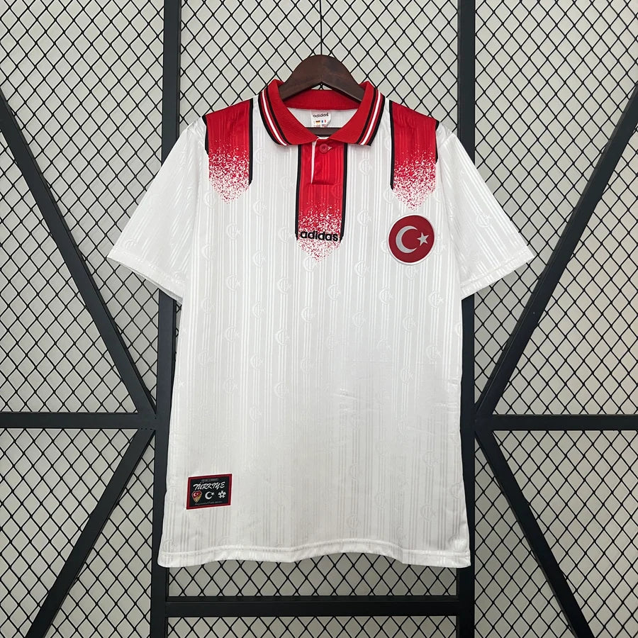 Maillot football Turquie Türkiye extérieur 1996