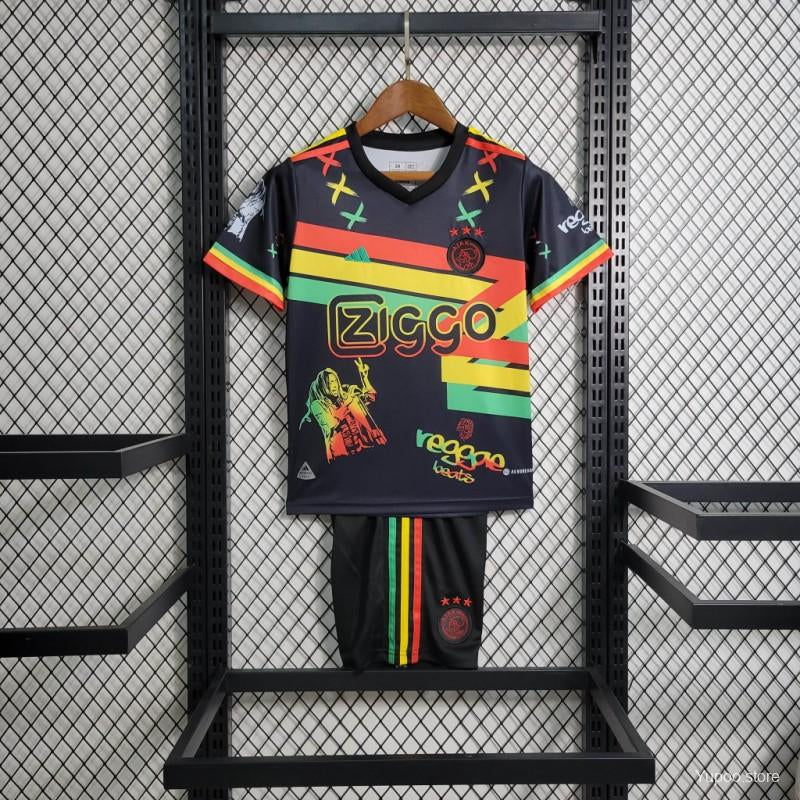 Kit Ajax Amsterdam Spécial Bob Marley 2023/24