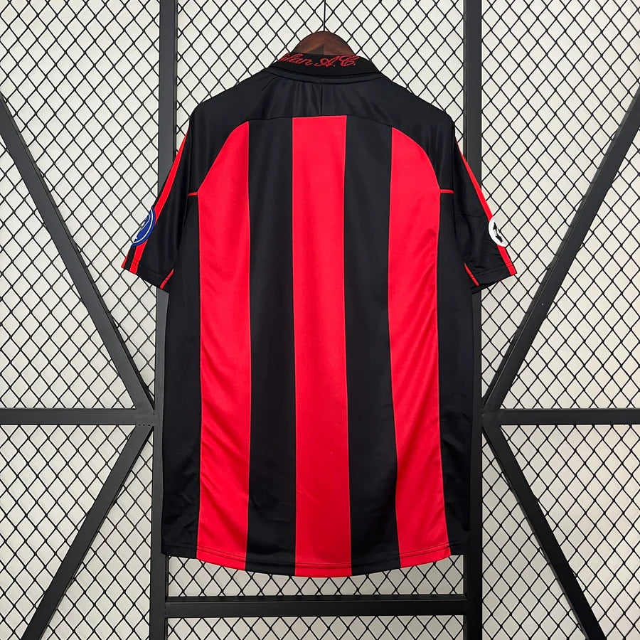 Maillot football Milan AC domicile 2000/01