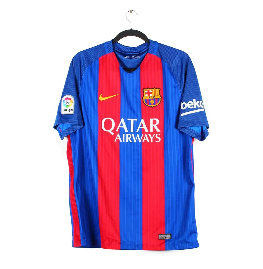 Maillot football FC Barcelone Barcelona domicile 2016/17 SUÁREZ #9