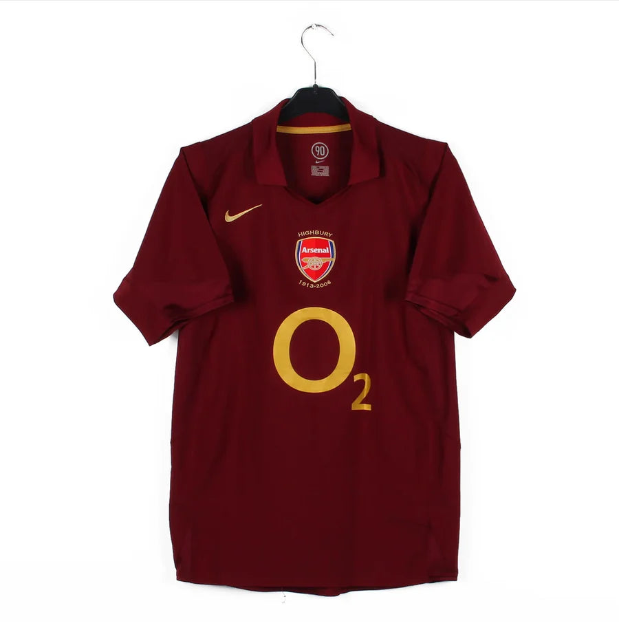 Maillot football Arsenal domicile 2005/06 HENRY #14