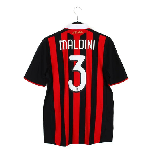 Maillot football Milan AC domicile 2009/10 MALDINI #3