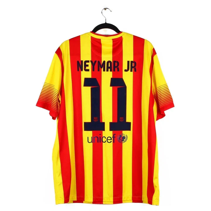 Maillot football FC Barcelone Barcelona extérieur 2013/15 NEYMAR JR #11