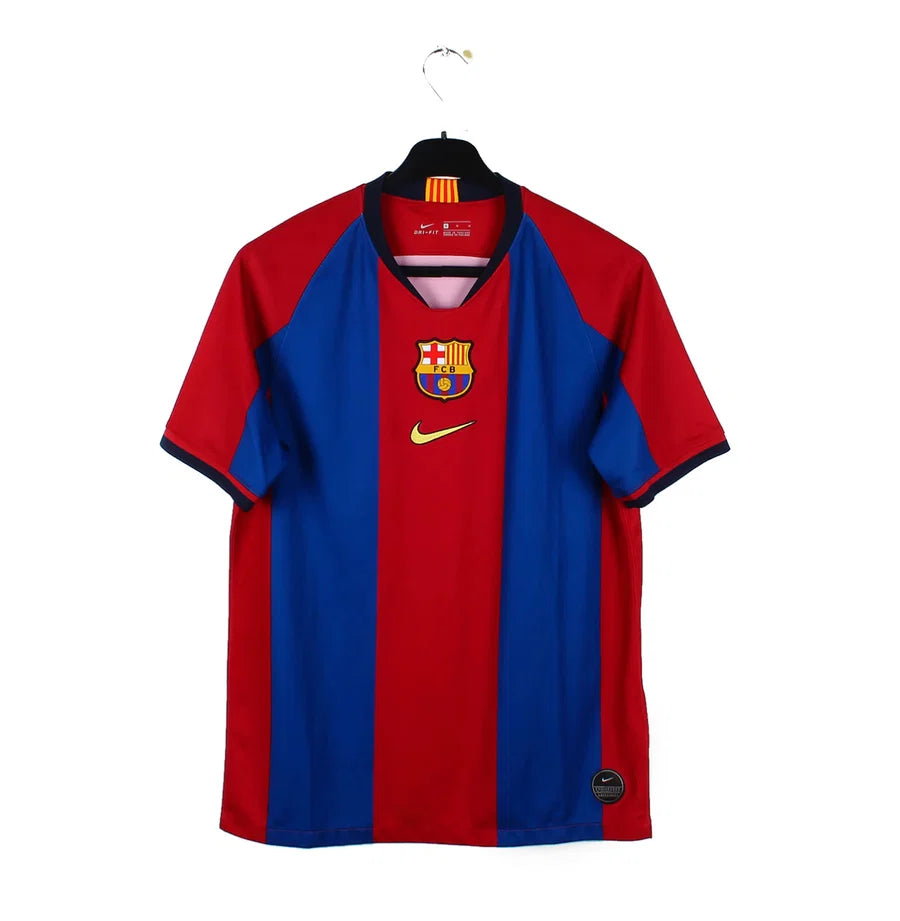 Maillot football FC Barcelone Barcelona domicile 1998/99 KLUIVERT #19