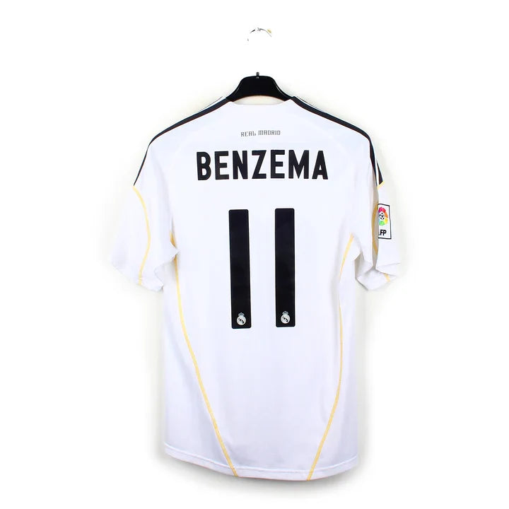 Maillot football Real Madrid domicile 2009/10 BENZEMA #11