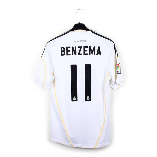 Maillot football Real Madrid domicile 2009/10 BENZEMA #11