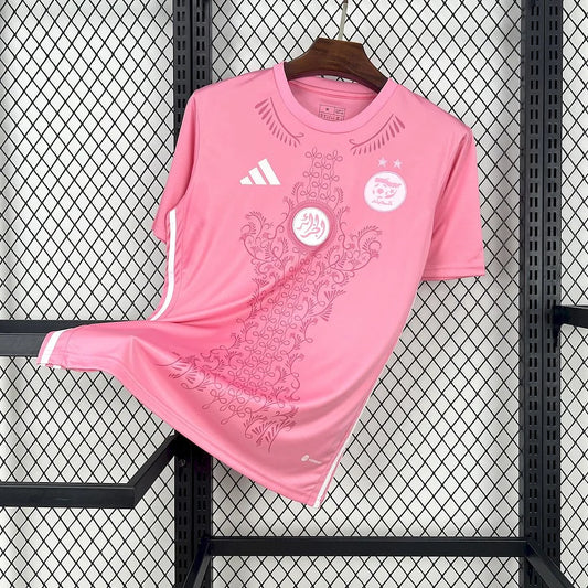 Maillot football Algérie / Algeria rose الجزائر 2025/26