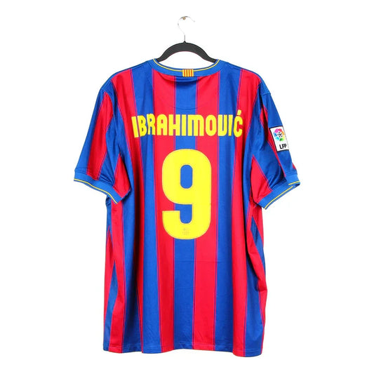 Maillot football FC Barcelone Barcelona domicile 2009/10 IBRAHIMOVIĆ #9