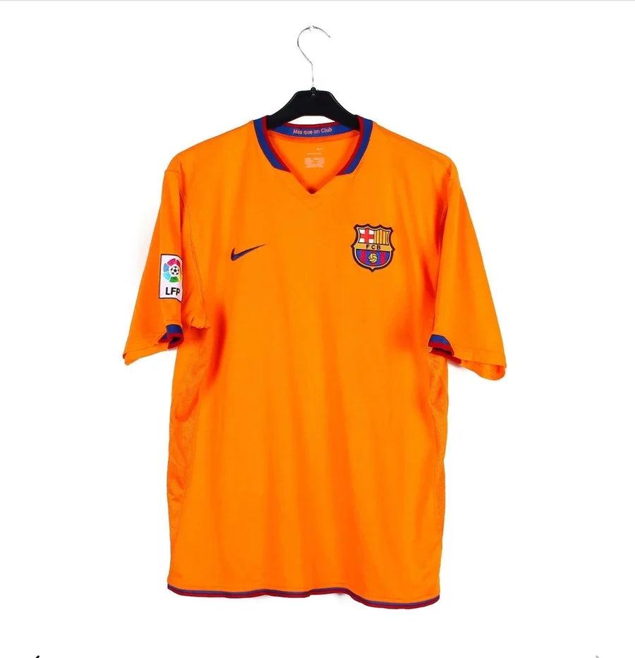 Maillot football FC Barcelone Barcelona extérieur 2006/08 RONALDHINO #10