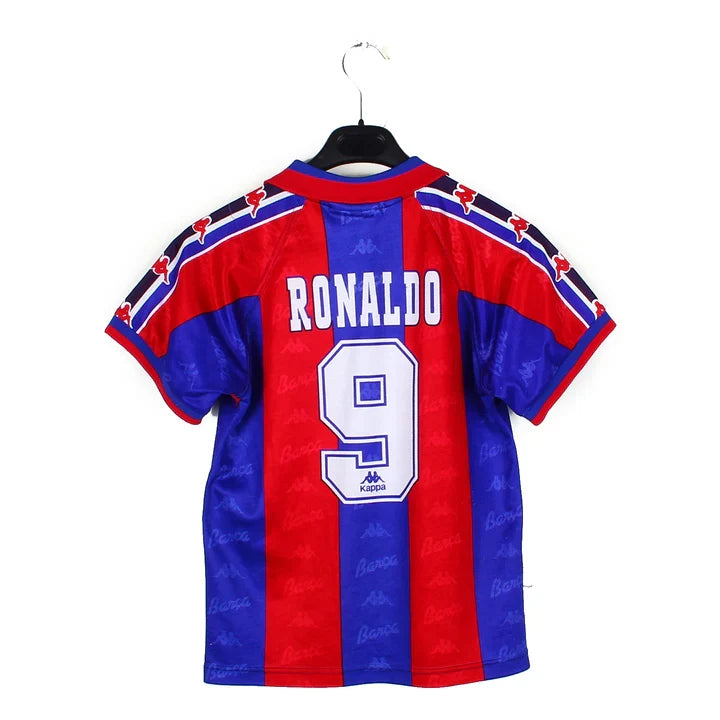 Maillot football FC Barcelone Barcelona domicile 1995/97 RONALDO #9