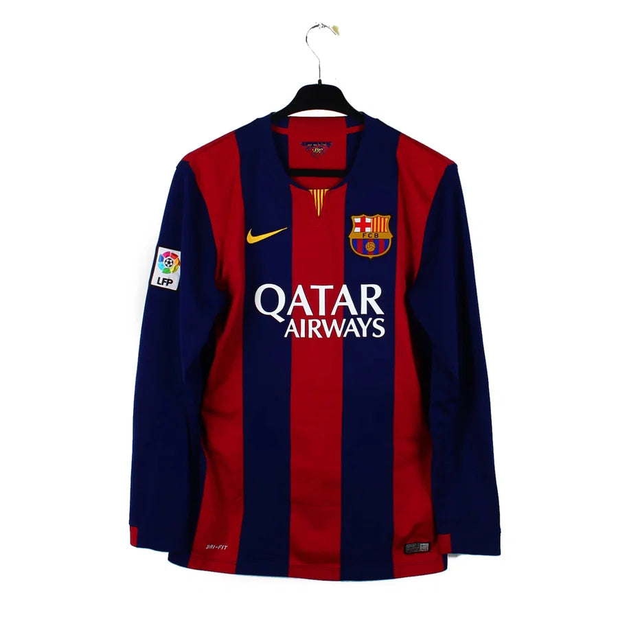 Maillot football FC Barcelone Barcelona domicile LS 2014/15 MESSI #10
