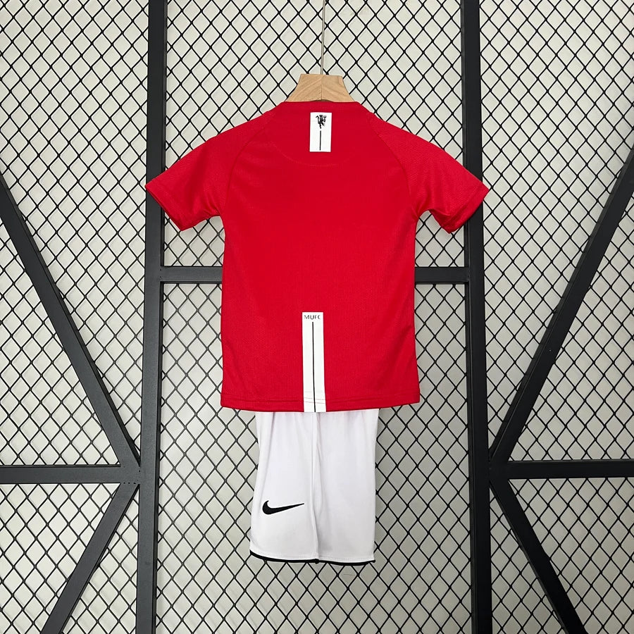 Kit Manchester United domicile Champions league 2007/08