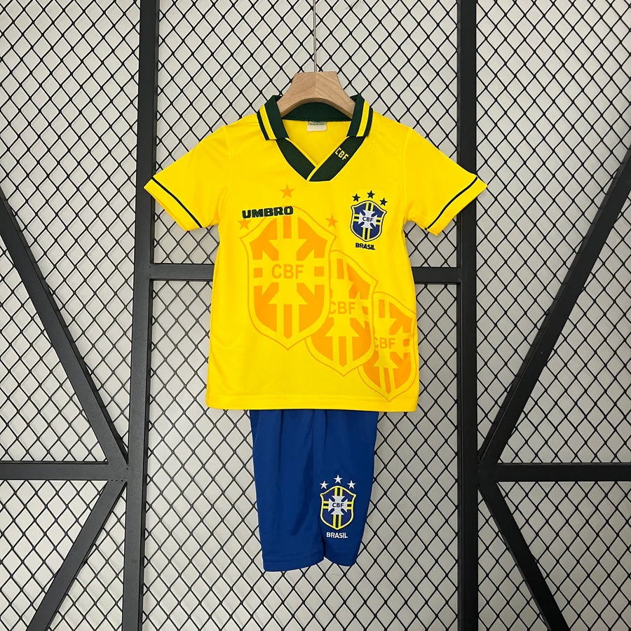 Kit ensemble football Brésil/Brazil retro domicile 1994