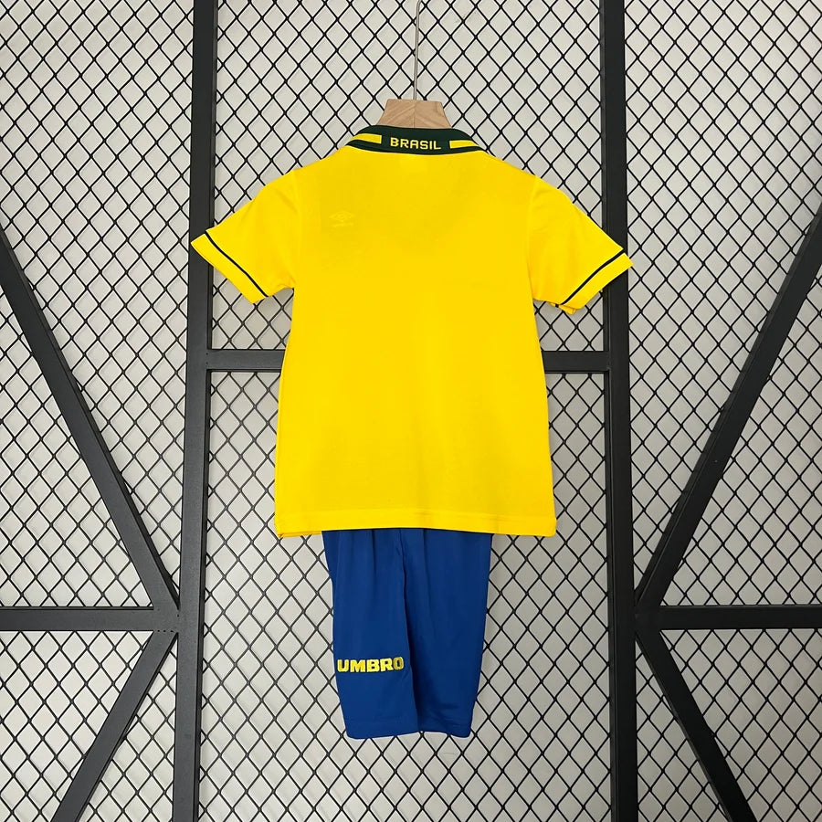 Kit ensemble football Brésil/Brazil retro domicile 1994