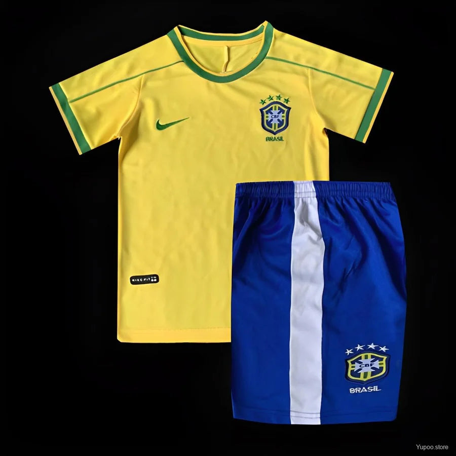 Kit ensemble retro Brésil/Brazil domicile 1999
