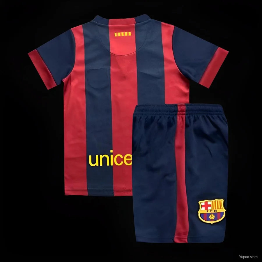 Kit enfant/adulte FC Barcelone/Barcelona domicile 2014/15