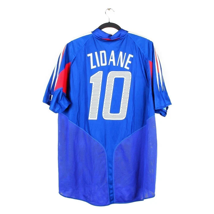 Maillot football France domicile 2004/06 ZIDANE #10
