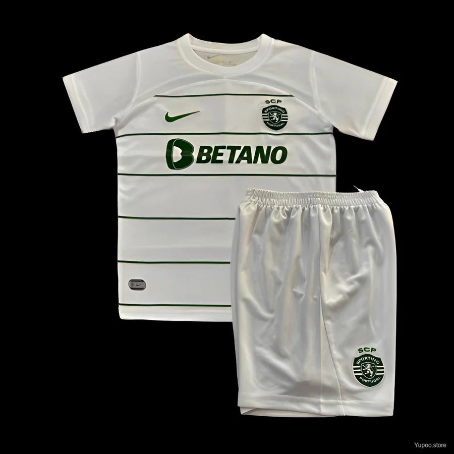 Kit Sporting Lisbonne/Lisbon extérieur Portugal 2023/24