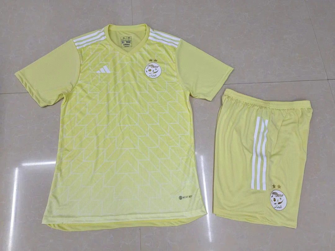 Kit ensemble Algérie/Algeria jaune yellow 2024/25