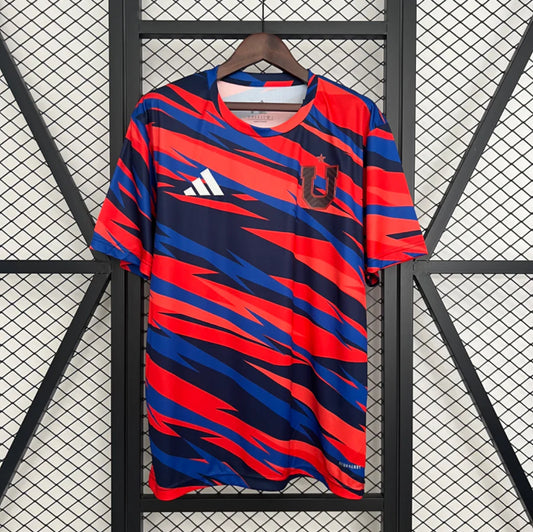 Maillot Universidad de Chile training 2025/26