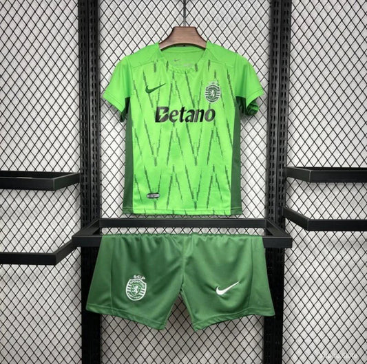 Kit ensemble football Sporting Lisbon Lisbonne third 2024/25