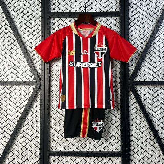 Kit ensemble football Sao Paulo extérieur 2025/26-ENFANT
