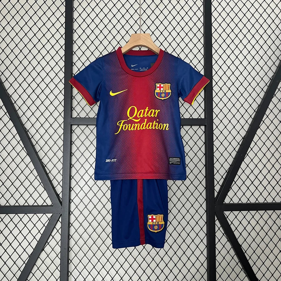 Kit enfant/adulte FC Barcelone/Barcelona domicile 2012/13