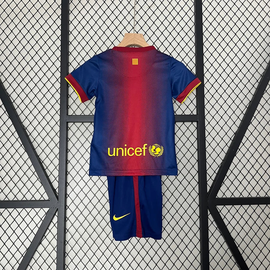 Kit enfant/adulte FC Barcelone/Barcelona domicile 2012/13