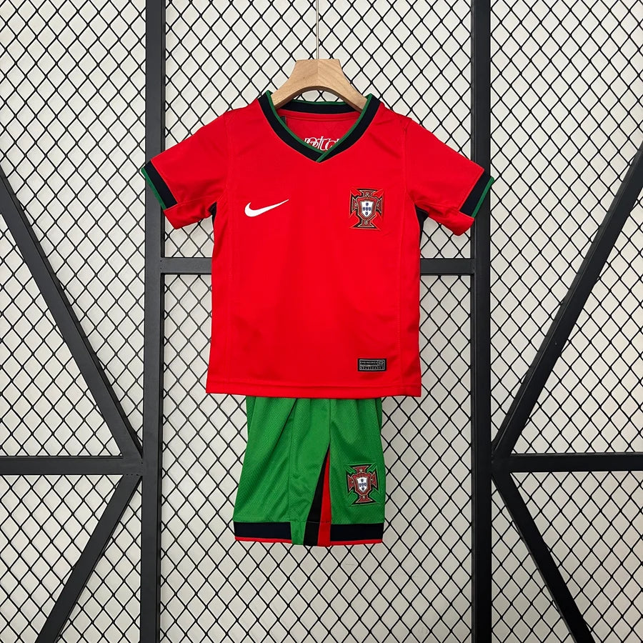 Kit ensemble football Portugal domicile adulte/enfant 2024/25