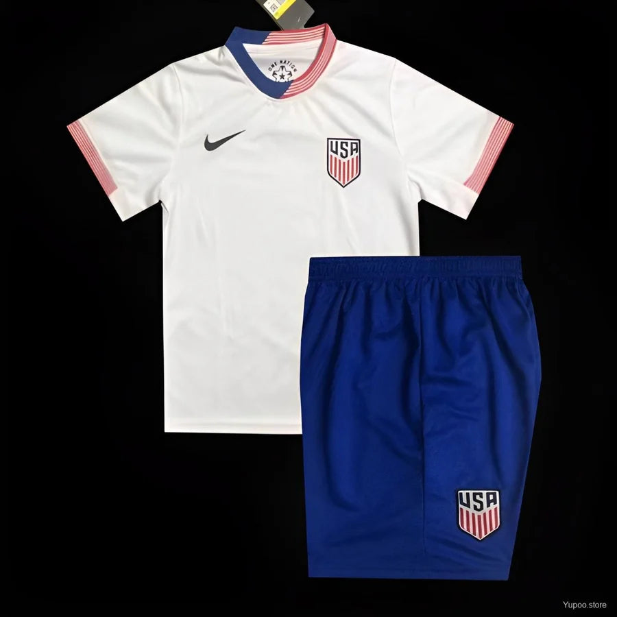 Kit ensemble USA/Etats-Unis domicile adulte/enfant 2024/25